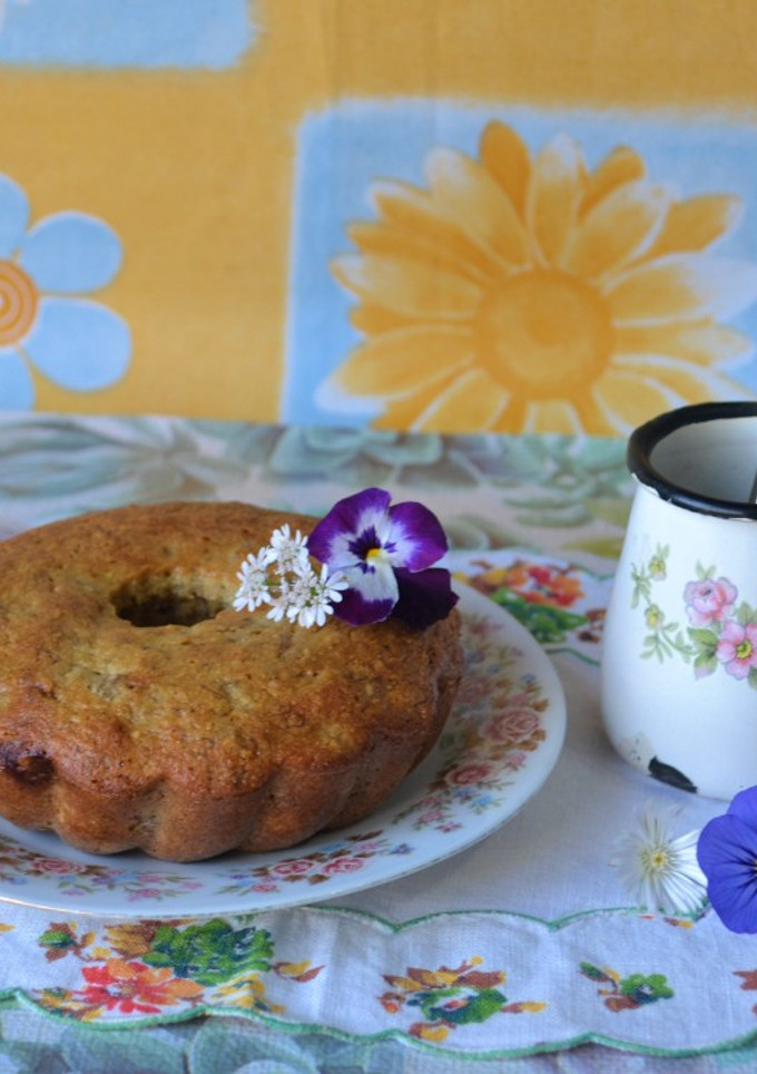 Una foto de Budín de banana sin tacc🍌