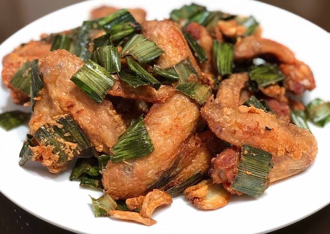 Ayam goreng pandan