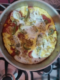 عکسی از دستور املت گوجه فرنگی