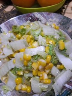 Foto resep Tumis sawi putih plus jagung