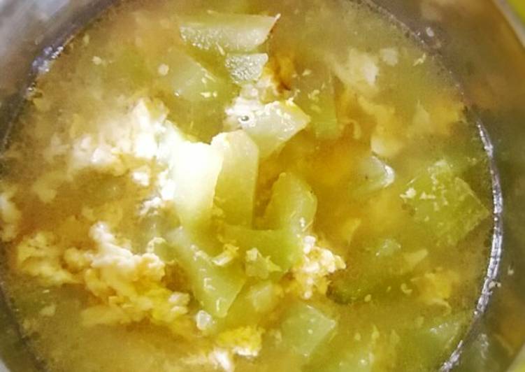 Langkah Membuat Tumis labu siam kuah simple n enak😍, Bikin Ngiler