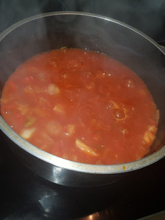 Una foto de Salsa para pizza