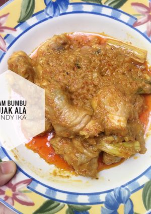 Foto resep Ayam bumbu rujak