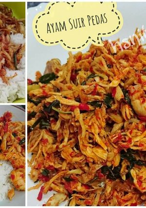 Foto resep Ayam Suir Pedas
