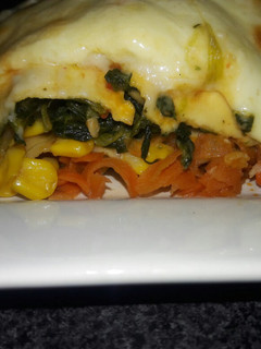 Una foto de Lasagna de verduras
