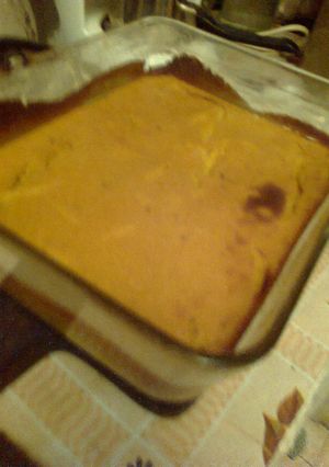 Una foto de Flan de Auyama con canela    