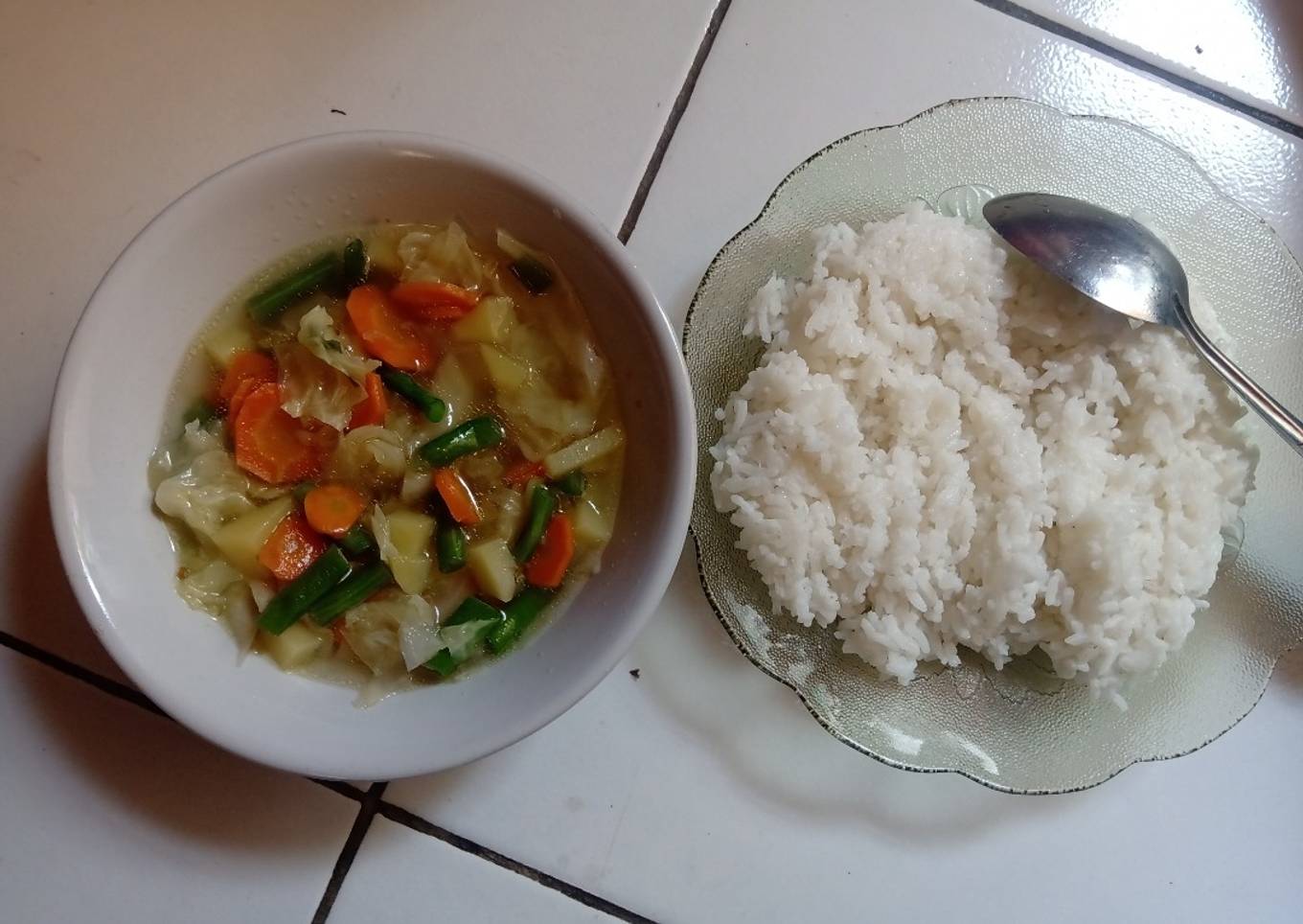 Soup Sederhana Ala kadarnya enak dan simple❤