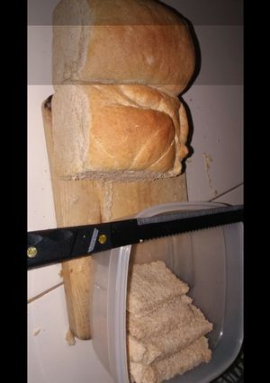 Foto resep Honey whole wheat bread. Tanpa telur, gula dan susu