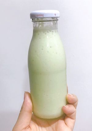 煉乳風味酪梨牛奶 的食譜成品照片