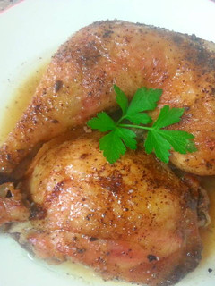 Una foto de Pollo asado