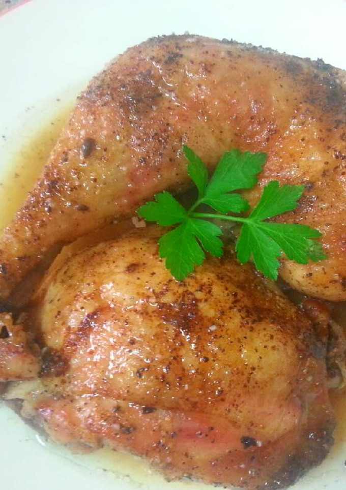 Una foto de Pollo asado