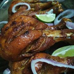 A picture of Chicken tikka #ramadankitayari.