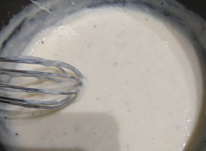 Una foto de Salsa blanca sin manteca