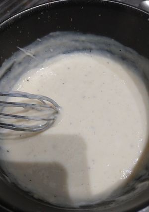 Una foto de Salsa blanca sin manteca