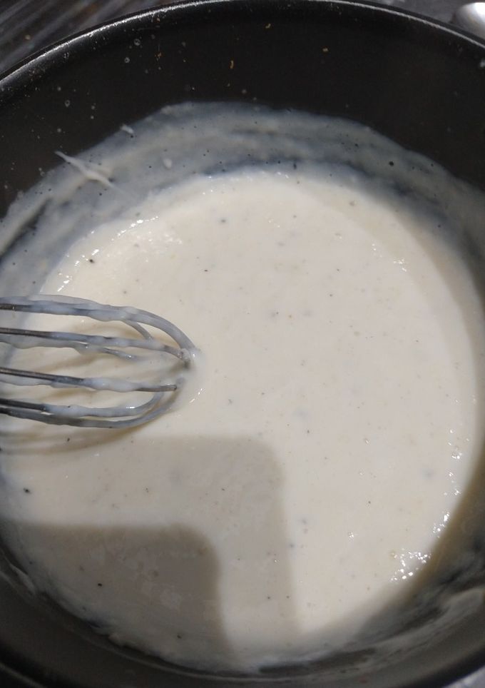 Una foto de Salsa blanca sin manteca