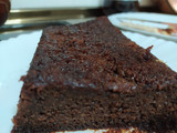 Postre de chocolate