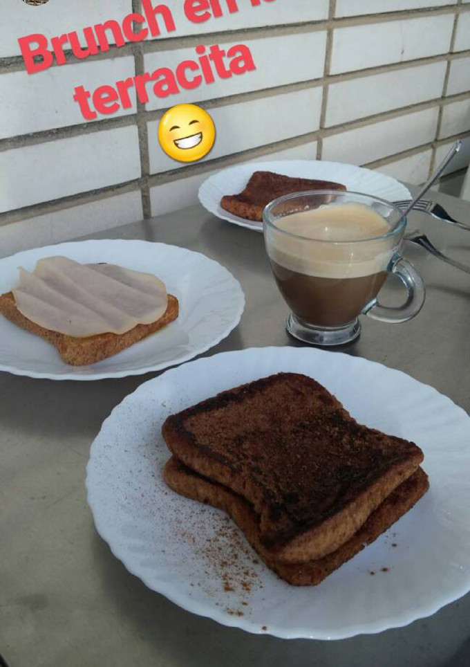 Una foto de Tostadas francesas sin huevo. Rápidas y muy fáciles