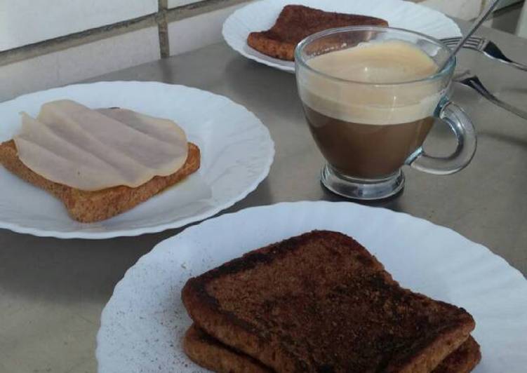 Tostadas francesas sin huevo. Rápidas y muy fáciles