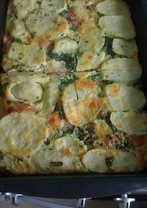 Una foto de Lasagna de papa