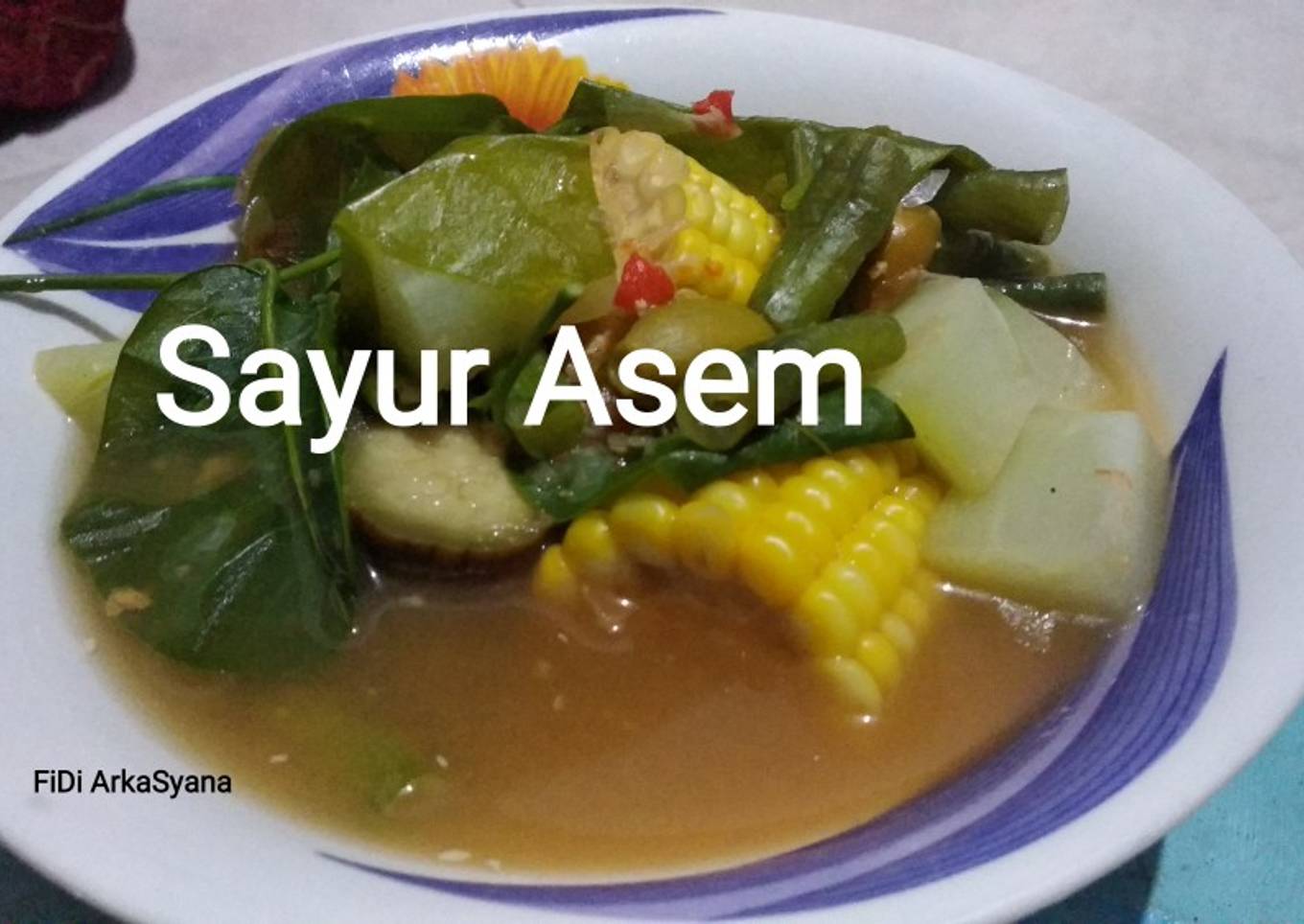 Sayur Asem (Bumbu Uleg)