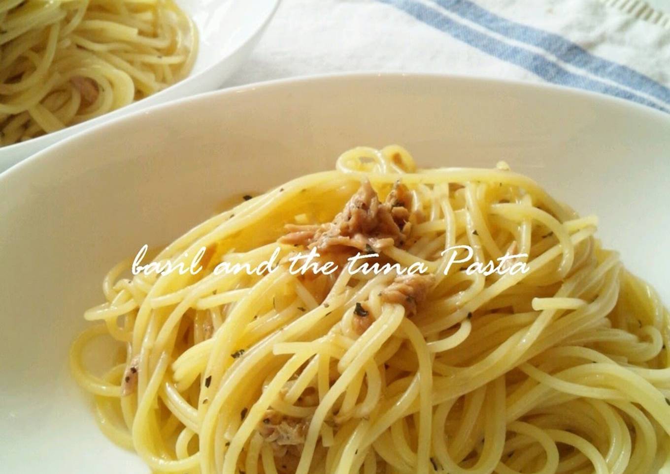 Easily! Frozen tuna pasta with basil