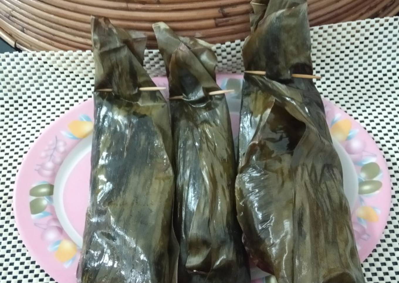 Pepes Patin Merah Panggang dgn BakingPan
