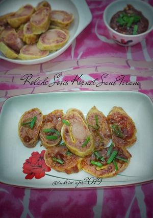 Foto resep Rolade Sosis Kornet Saus Tiram