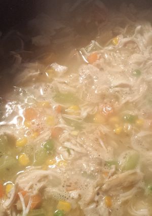 A picture of Chicken Noodle Soup.