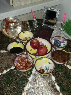 عکسی از دستور سفره هفت سین 98 من