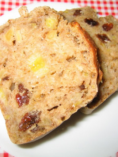 A picture of Oil-, Egg- and Sugar-Free Easy Banana Bread.
