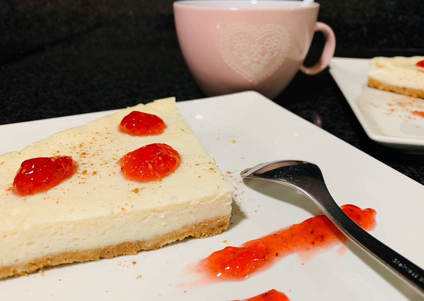 Tarta de queso fit&fat🍰