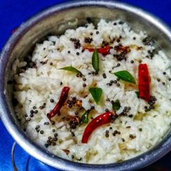 A picture of Curd Rice.