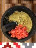 Guacamole estilo tropical