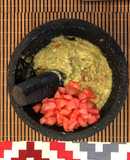 Guacamole estilo tropical