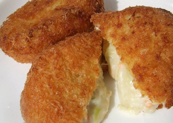 Recipe of Ultimate Very Creamy Crab Croquettes