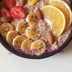 A picture of Overnight oats.
