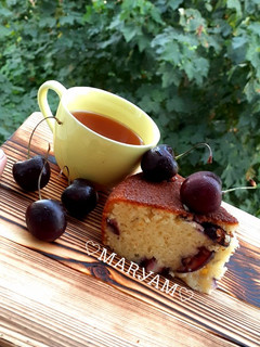 عکسی از دستور کیک گیلاس🍒