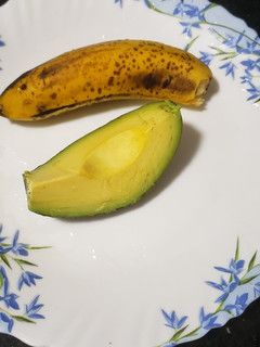 A picture of Baby banana avocado smoothie.