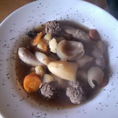Mandys meat lovers stew A picture of Mandys meat lovers stew.