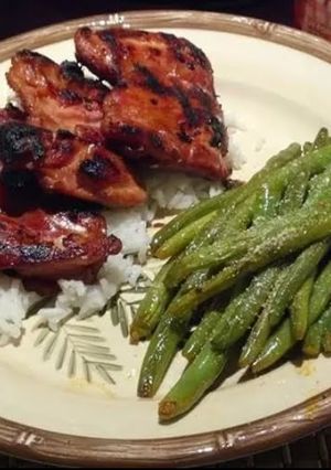 A picture of Grilled Hawaiian Chicken.