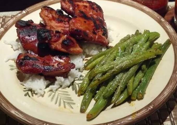 Steps to Prepare Ultimate Grilled Hawaiian Chicken