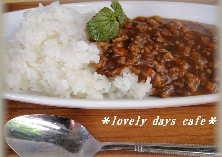 Get Breakfast of Easy and Delicious! Keema Curry