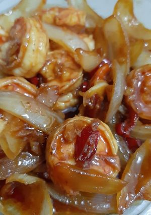 Foto resep Tumis Udang Sederhana