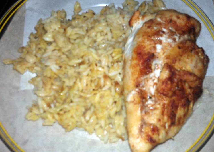 Simple Way to Make Perfect chicken and rice