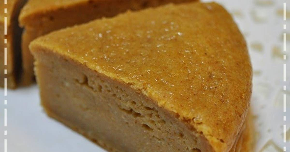 Easy with Pancake Mix Tofu and Roasted Soy Flour Cake Recipe by cookpad