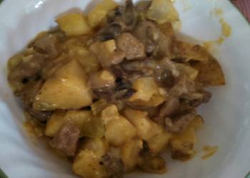 Popular Cuisine Beef tips and potato casserole Delicious and Healthy Popular Cuisine Beef tips and potato casserole Delicious and Healthy
