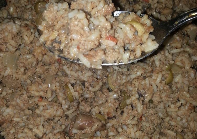 Recipe of Super Quick Homemade Fire Turkey Rice (Taco Bell sauce)