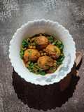 Egg peas masala