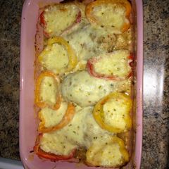 A picture of Pepper jack Chicken.