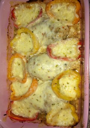 A picture of Pepper jack Chicken.